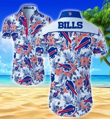 buffalo bills button up shirt