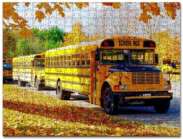 Bus Driver Jigsaw Puzzle Set