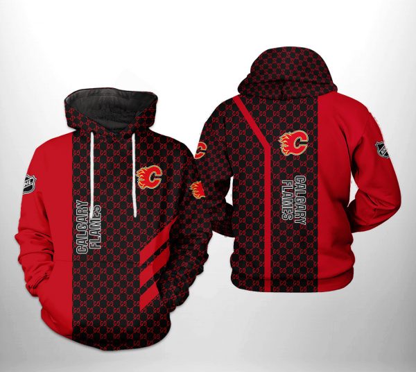 Calgary Flames NHL 3D Printed Hoodie/Zipper Hoodie