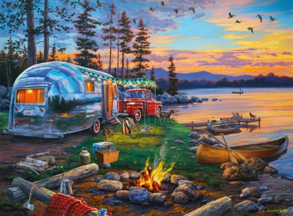 Camping Reflections Jigsaw Puzzle Set