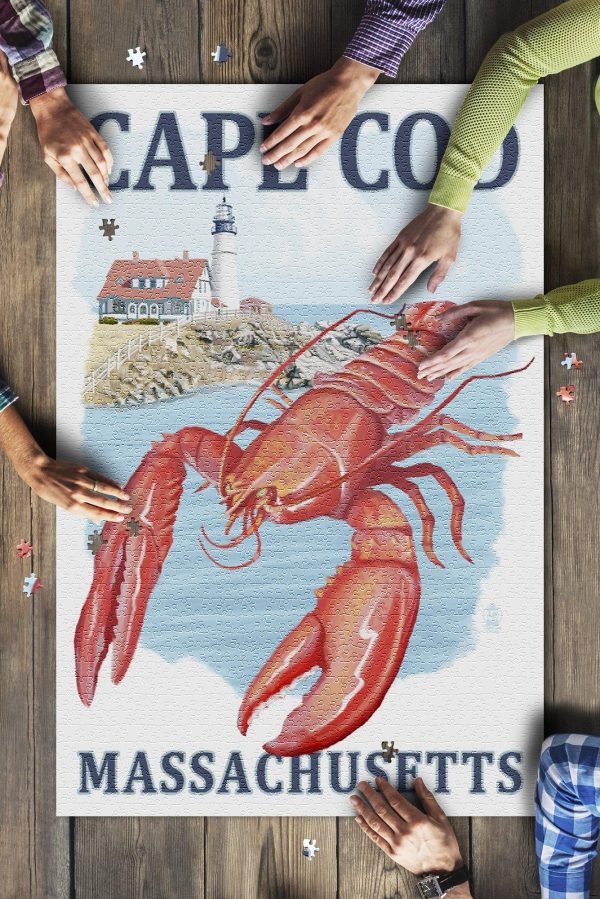 Cape Cod, Massachusetts Jigsaw Puzzle Set