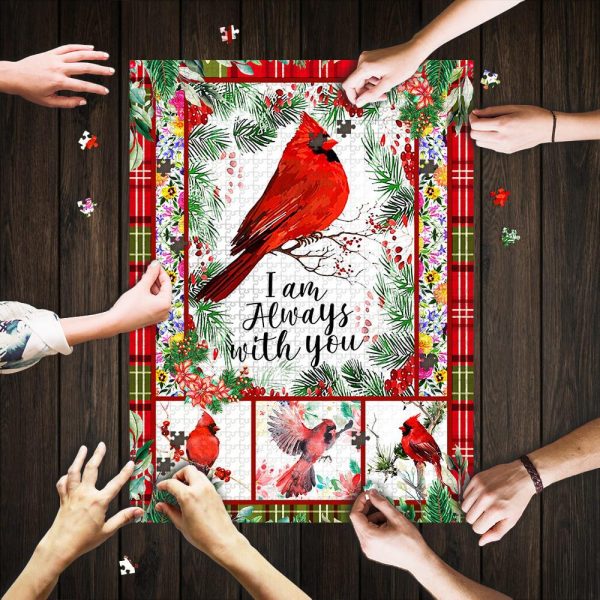 Cardinal I am Always With You Jigsaw Puzzle Set