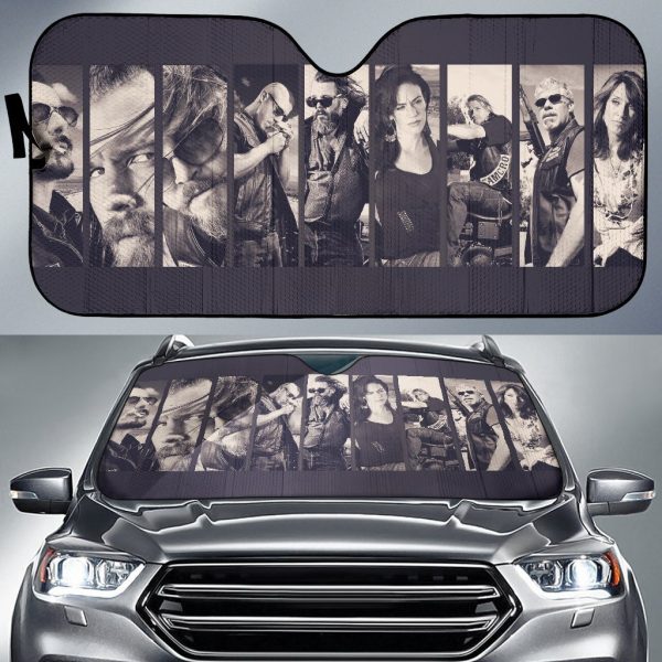 Characters Sons Of Anarchy Car Auto Sun Shade