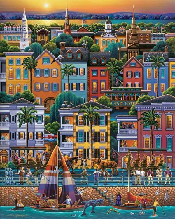 Charleston Jigsaw Puzzle Set