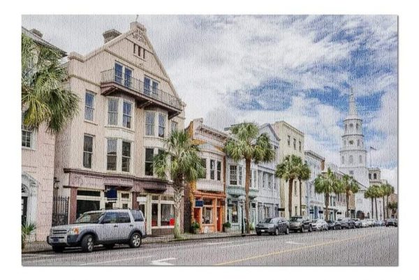 Charleston, South Carolina Jigsaw Puzzle Set