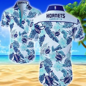 Charlotte Hornets Hawaiian Shirt Summer Button Up