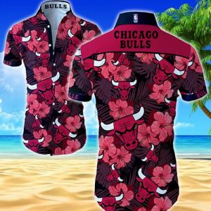 Chicago Bulls Hawaiian Shirt Summer Button Up