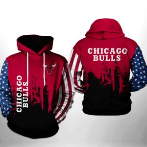 Chicago Bulls NBA Team US 3D Printed Hoodie/Zipper Hoodie