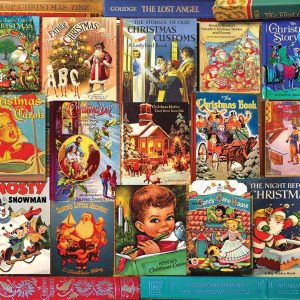 Christmas Books Jigsaw Puzzle Set