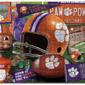 Clemson Tigers Jigsaw Puzzle Set