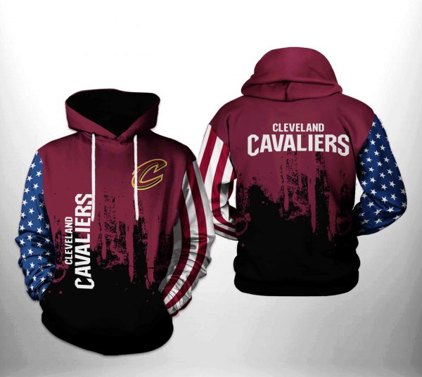 Cleveland Cavaliers NBA Team US 3D Printed Hoodie/Zipper Hoodie