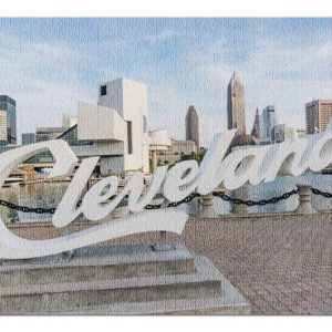 Cleveland Sign Jigsaw Puzzle Set