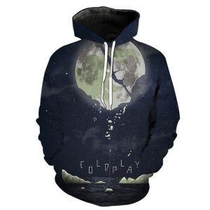 Coldplay Band 3D Printed Hoodie/Zipper Hoodie