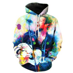 Coldplay Band 3D Printed Hoodie/Zipper Hoodie