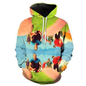 Coldplay Band 3D Printed Hoodie/Zipper Hoodie