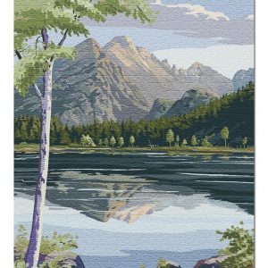 Colorado Longs Peak And Bear Lake Summer Jigsaw Puzzle Set