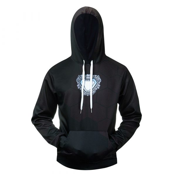 Costume Iron Man Tony Stark Heart Suit 3D Printed Hoodie/Zipper Hoodie