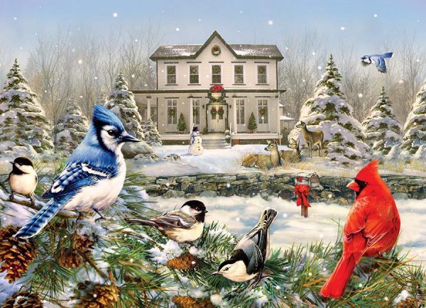 Country House Birds Jigsaw Puzzle Set