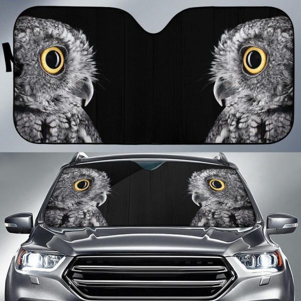 Cute Owl Eye Car Auto Sun Shade