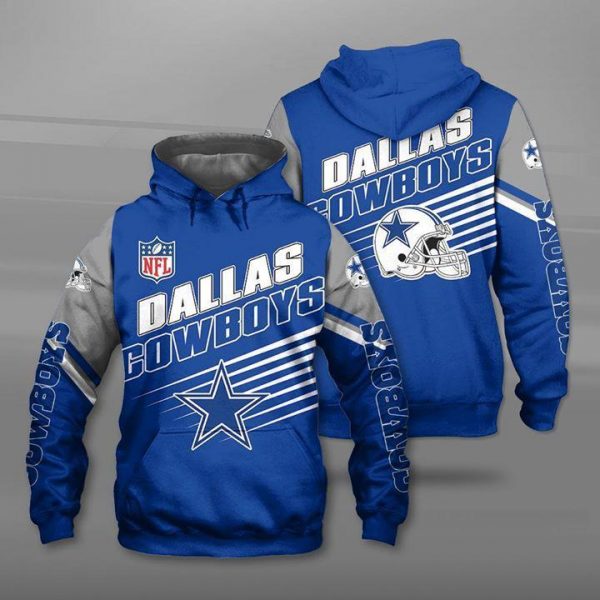 Dallas Cowboys 3D Printed Hoodie/Zipper Hoodie