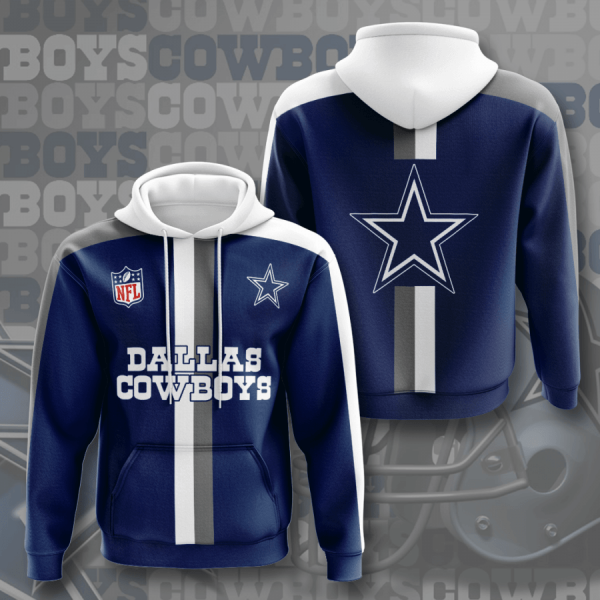 Dallas Cowboys 3D Printed Hoodie/Zipper Hoodie