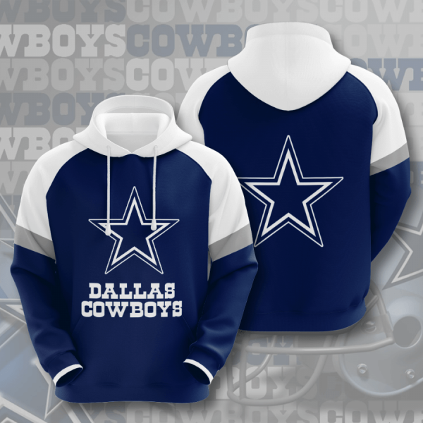 Dallas Cowboys 3D Printed Hoodie/Zipper Hoodie