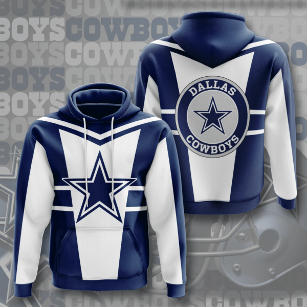 Dallas Cowboys 3D Printed Hoodie/Zipper Hoodie