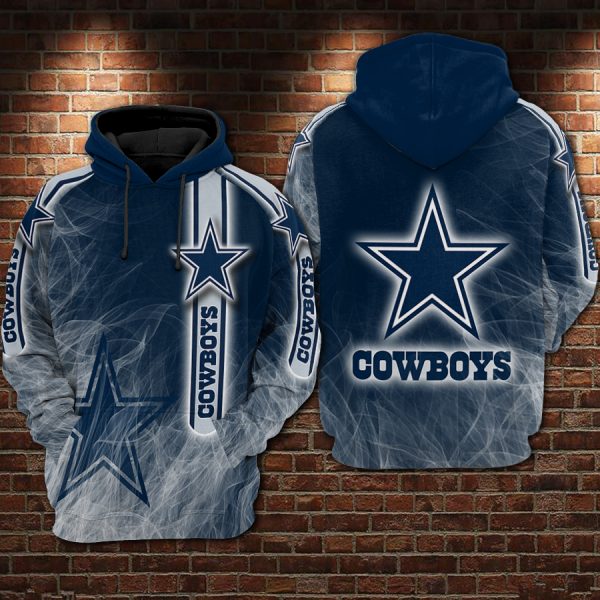 Dallas Cowboys 3D Printed Hoodie/Zipper Hoodie