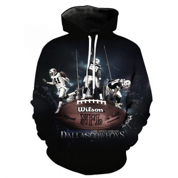 Dallas Cowboys 3D Printed Hoodie/Zipper Hoodie