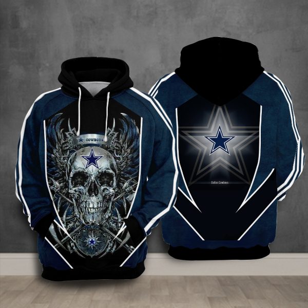 Dallas Cowboys 3D Printed Hoodie/Zipper Hoodie