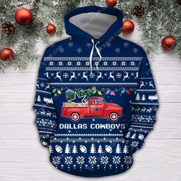 Dallas Cowboys 3D Printed Hoodie/Zipper Hoodie