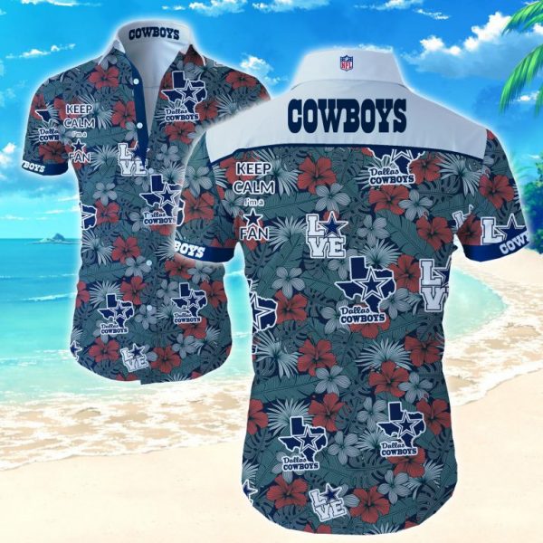 Dallas Cowboys Hawaiian Shirt Summer Button Up