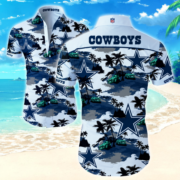 Dallas Cowboys Hawaiian Shirt Summer Button Up