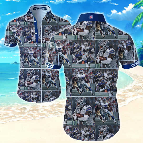 Dallas Cowboys Hawaiian Shirt Summer Button Up