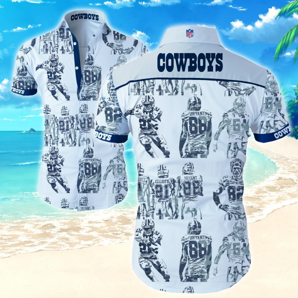 Dallas Cowboys Hawaiian Shirt Summer Button Up