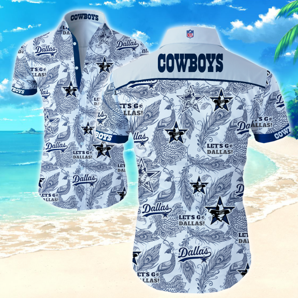 Dallas Cowboys Hawaiian Shirt Summer Button Up