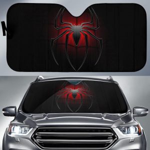 Dark Spider Man Car Auto Sun Shade