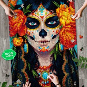 Day Of The Dead Jigsaw Puzzle Set