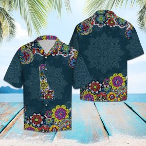 Delaware Mandala Hawaiian Shirt Summer Button Up