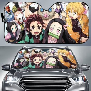 Demon Slayer Anime Car Auto Sun Shade