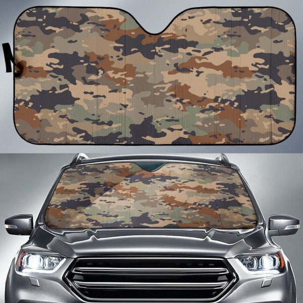 Desert Camouflage Car Auto Sun Shade