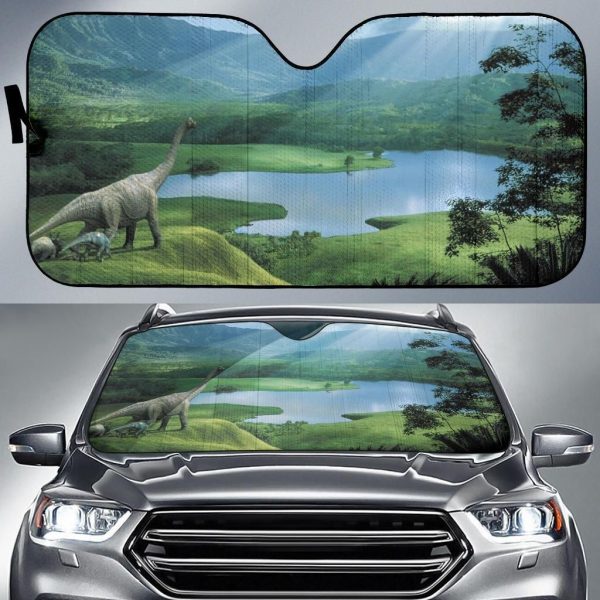 Dinosaurs Car Auto Sun Shade