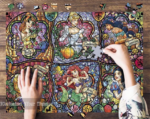 Disney Brilliant Princess Jigsaw Puzzle Set