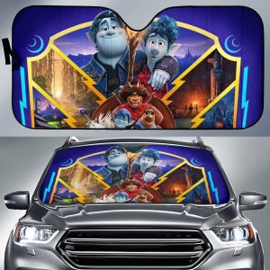 Disney Pixar Onwards Movie Car Auto Sun Shade