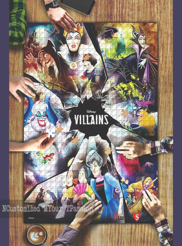 Disney Villains Jigsaw Puzzle Set