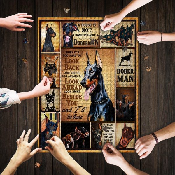 Doberman Jigsaw Puzzle Set