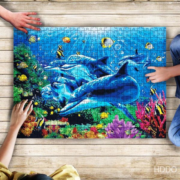 Dolphin Jigsaw Puzzle Set