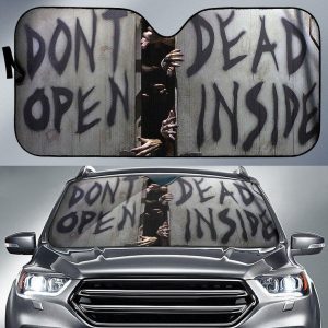 Don’T Open Dead Inside The Walking Dead Car Auto Sun Shade