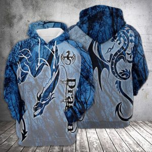 Dragon 3D Printed Hoodie/Zipper Hoodie