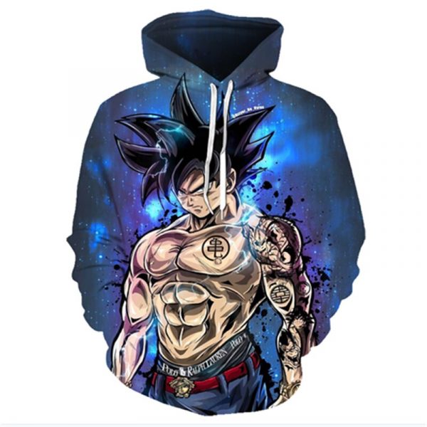 Dragon Ball 3D Printed Hoodie/Zipper Hoodie